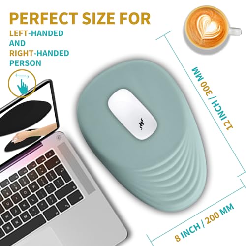 Hokafenle Ergonomic Mouse Pad Wrist Support with Stepped-Wedge Design - Brand New
