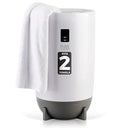 PURE CLEAN TOWEL WARMERS BUCKET, CUSTOM FRAGRANCE FOR SPA, PCTLW210 - BLACK - Like New
