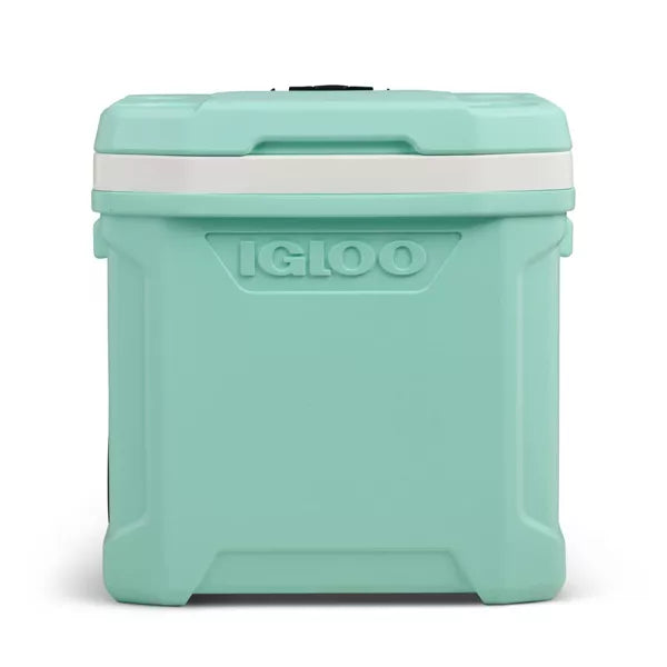 IGLOO LATITUDE 94 CANS/60QT ROLLING COOLER - SEAFOAM - Like New