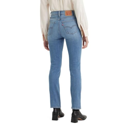 LEVI'S WOMEN'S 724 HIGH RISE STRAIGHT JEANS - SIZE: WOMEN 29X30 - BLUE - Brand New