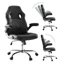 JHK GAMING CHAIR ERGONOMIC OFFICE CHAIR PU LEATHER CHAIR JHK-C-3397-BK - BLACK - Like New