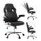 JHK GAMING CHAIR ERGONOMIC OFFICE CHAIR PU LEATHER CHAIR JHK-C-3397-BK - BLACK - Like New