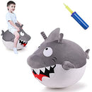 Play Anywhere IPLAY ILEARN IPLAY BOUNCY PALS KIDS WHITE SHARK HOPPER BALL - Like New