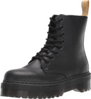25310001 Dr. Martens Vegan Jadon II 8-Eye Boot MONO BLACK FELIX RUB OFF SIZE 13 - Like New