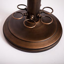ANN ROYAL MATERIALS Metal Pool Cue Rack 11"D x 24"W x 11"H Holds up to 6 Cues - Brand New