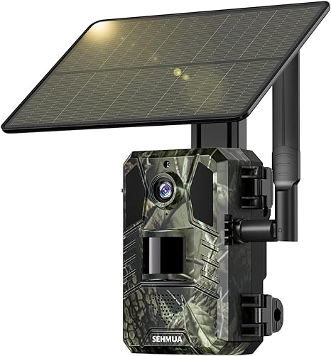 SEHMUA 4G LTE Trail Cameras 3rd Gen Live Streaming Camera - - Scratch & Dent