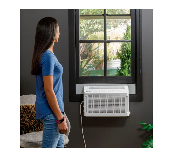 GE AHTT06BCQ1 CLEARVIEW 6100 BTU SMART WINDOW WHITE AIR CONDITIONER SEALED WHITE - Like New