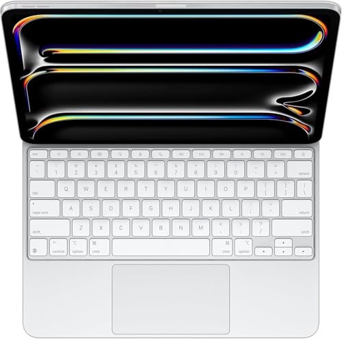 APPLE IPAD MAGIC KEYBOARD CASE FOR IPAD PRO 13-INCH (M4) US ENGLISH - WHITE - Like New