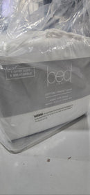 BED INC COZY T-SHIRT EXTRA SOFT COTTON LYOCELL JERSEY BED SET QUEEN - WHITE - Like New