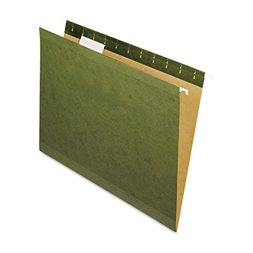 Pendaflex 415215 Hanging File Folders, Green - Brand New