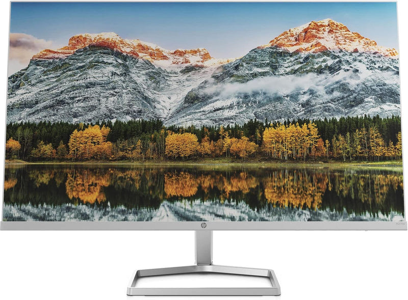 HP 27-inch FHD Monitor with AMD FreeSync Technology (2021 Model, M27fw) - Silver - Like New