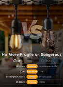 MINETOM 25 PACK S14 LED 0.6W RPLACEMENT LIGHT BULBS - WARM DIMMABLE E26 BASE - Brand New