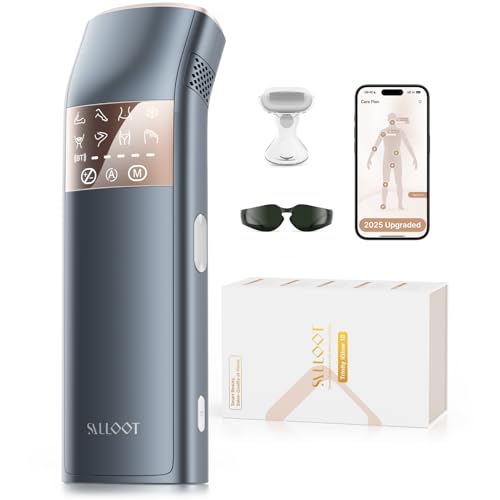 SALLOOT TRIPLE-PULSE IPL LASER HAIR REMOVAL 12CM² SAPPHIRE 37°F DT015 - NAVY - Like New