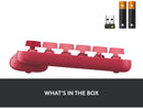 Logitech POP Mechanical Wireless Keyboard - Customizable Emoji Keys, Durable