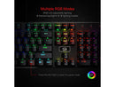 Redragon K556 RGB LED Backlit Wired Mechanical Gaming Keyboard, Aluminum Base,