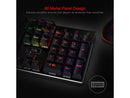 Redragon K556 RGB LED Backlit Wired Mechanical Gaming Keyboard, Aluminum Base,