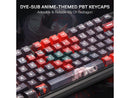 Redragon K719 PRO Wireless RGB Gasket Gaming Keyboard, Dye-Sub Anime Keycap |