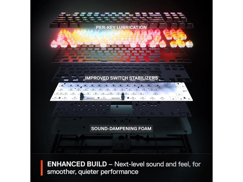 SteelSeries Apex Pro TKL Gen 3 Gaming Keyboard - OmniPoint 3.0 Switches,