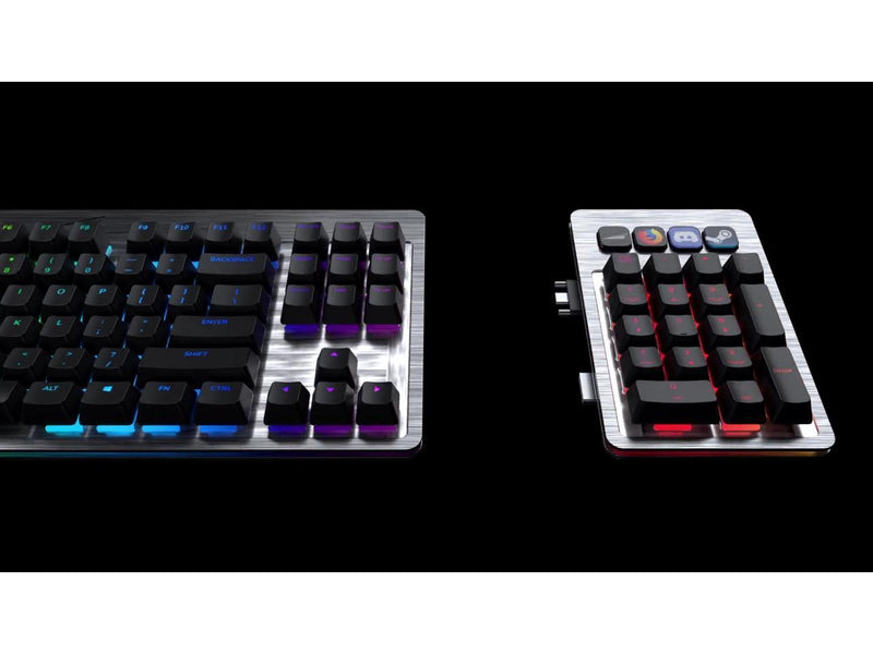 MOUNTAIN Everest Core Compact Mechanical Gaming Keyboard - USB Hub - Linear and