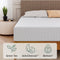 ZINUS CALM 10" KING TIGHT TOP COOLING GEL MEMORY FOAM MATTRESS - WHITE - Like New