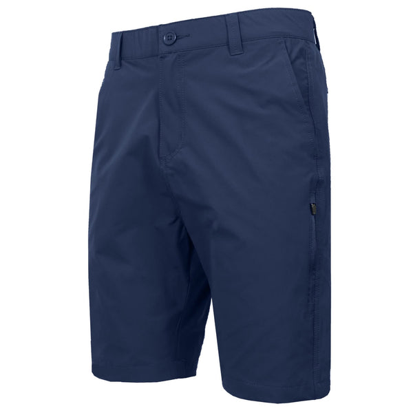 JUMP START MEN’S 6-POCKET ALL MOTION STRETCH UTILITY SHORTS - SIZE: 40 - NAVY - Brand New