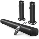 Puriom Sound Bar for Smart TV, 100W Sound Bar with Bluetooth 5.3/ARC/Opt/AUX - Like New