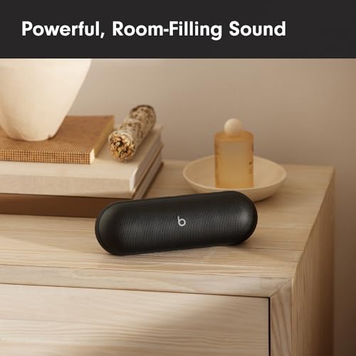 Beats Pill Portable Bluetooth Speaker Up to 24H Battery Life - Matte Black - Like New