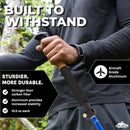 CASCADE MOUNTAIN TECH LIGHTWEIGHT AIRCRAFT GRADE ALUMINUM TREKKING POLES - Like New