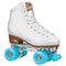 ROLLER DERBY CRUZE XR RUSH HIGHTOP WOMEN'S ROLLER SKATES QUAD W8 WHITE - Like New