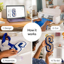 Cricut Maker 4 Smart Cutting Machine Digital Bundle B0DTQBZ3J3 - Seashell - Brand New