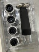 GENERIC WINE SAVER VACUUM PUMP WITH 4 STOPPERS - BLACK - Like New