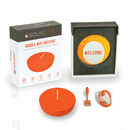 SŌLIS SOLIS HS600000 LITE 4G LTE GLOBAL WI-FI HOTSPOT WITH POWERBANK - ORANGE - Like New