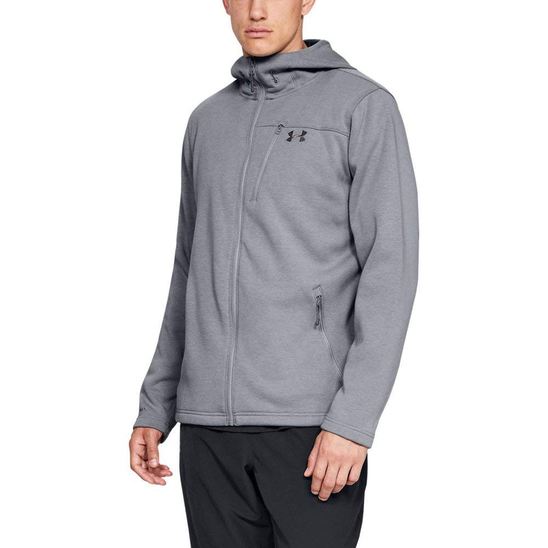 1319382 UNDER ARMOUR MEN'S SEEKER HOODIE GRAY SIZE MEDIUM - Brand New