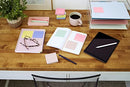 POST-IT GREENER NOTES, 3X3 IN, 24 PADS, PASTEL COLORS - SWEET SPRINKLES - Brand New