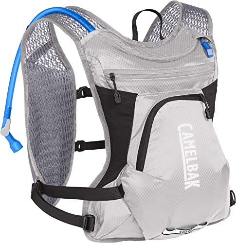 2415002000 CAMELBAK WOMEN'S CHASE BIKE HYDRATION VEST 50OZ SILVER/BLACK - Like New