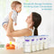 VTOPMART BREASTMILK SINGLE STORAGE CONTAINER CLEAR FREEZER FRIDGE ORGANIZER BINS - Like New