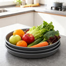 TITE Plant Saucer Heavy Large Planter Durable Thicker Plastic 3 Pack Grey 16inch - Brand New