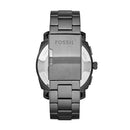 Fossil Men's Steel Chronograph Watch 45MM Smoke Blue Dial Chrono CH4441 - Black - Like New
