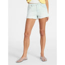 NO BOUNDARIES MID-RISE DENIM SHORTS, 3" INSEAM - SIZE: WOMEN 4 - LIGHT WASH - Brand New
