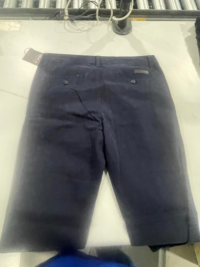 GALAXY BY HARVIC PANTS WOMEN 4 WAY STRETCH CASUAL - SIZE: WOMEN 30 - NAVY - Brand New