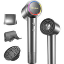 RICHLUX 150,000 RPM HIGH-SPEED HAIR DRYER, 160,000 RPM BLOW DRYER - GRAY - Like New