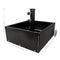 Sunnydaze 100 lb Outdoor Umbrella Base with Wheels - 2" Diameter Poles - Black - Like New