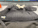 SPIRE BY GALAXY JACKET QUILTED PUFFER FAUX FUR SIZE: WOMEN LARGE - GUNMETAL - Brand New