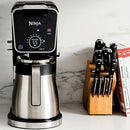 Ninja CFP305 DualBrew Pro 12-Cup Drip Coffee Maker Thermal Carafe - Black/Silver Like New