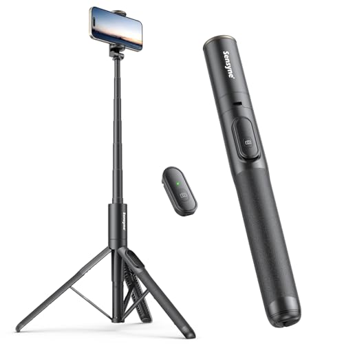 SENSYNE 60" PHONE TRIPOD SELFIE STICK WIRELESS REMOTE - Scratch & Dent