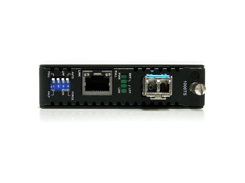 StarTech.com 1000 Mbps Gigabit Single Mode Fiber Media Converter LC 40km