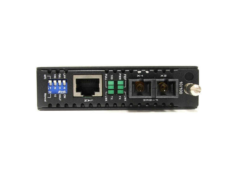 StarTech.com 10/100 Mbps Multi Mode Fiber Media Converter SC 2km