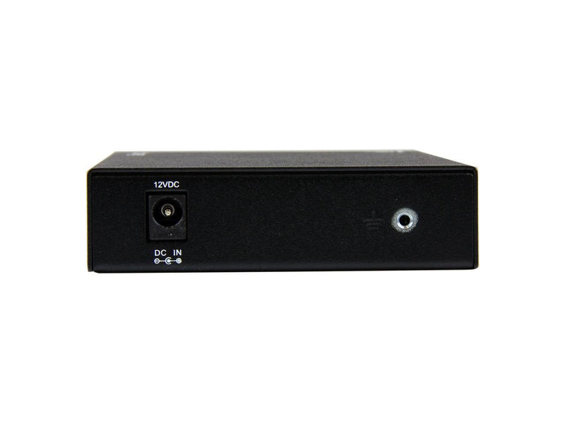 StarTech.com 10/100 Mbps Multi Mode Fiber Media Converter ST, 2km