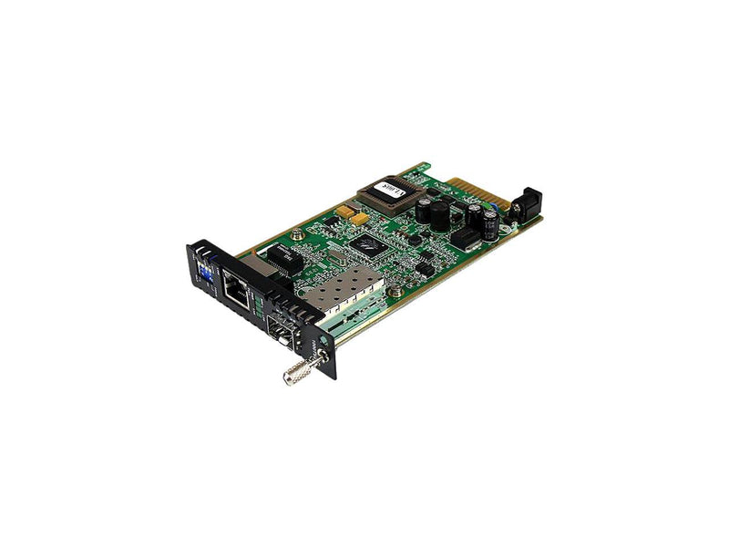 StarTech ET91000SFP2C Gigabit Ethernet Fiber Media Converter Card Module with