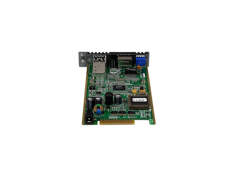 StarTech ET91000SFP2C Gigabit Ethernet Fiber Media Converter Card Module with